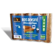 Woodstock bois densifié - Pack de 5 bûches 9.65kg