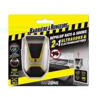 Barrière à rongeurs - répulsif ultrasons / électromagnétiques rats et souris