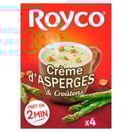 Royco crème d'asperges & croutons 60g