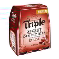 Triple secret moine rouge 6x25cl 8%vol