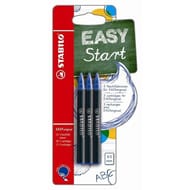 Stabilo  3 recharges stabilo easyoriginal 0.5 mm  encre bleue