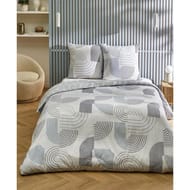 Parure housse de couette 260x240 + 2 taies 63x63 rosa