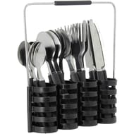 Menagere 24pces + panier de rangement