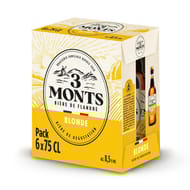 3 mont blonde pack 6x75cl 8.5%vol