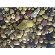Olives dénoyautées marinées à l'huile