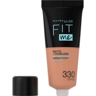 Teint fit me matte et poreless fond de teint 330 toffee