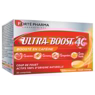 Forte pharma vitalité 4G ultra boost comprimés effervescents x20