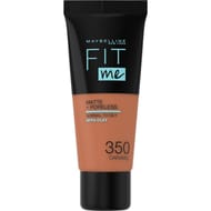 Gemey maybelline fit me matte + poreless fond de teint 350 caramel