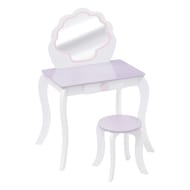 Coiffeuse + tabouret sirène