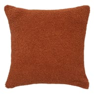 Coussin bouclette  jaiko 40x40cm ambre