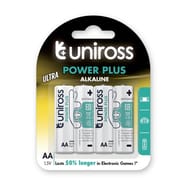 Uniross 4 piles LR6-AA alkaline