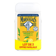 Le petit marseillais douche extra doux verveine & citron bio 3x250ml
