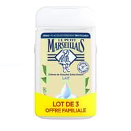 Le petit marseillais douche extra doux lait 3x250ml