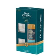 Trois rivieres rhum cuvée du moulin 70cl 40%vol + coffret verre