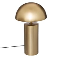 Lampe champi ulysse dore h50cm