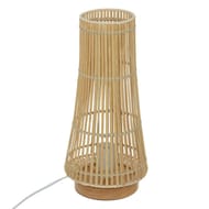 Lampe bambou mahe  h38cm