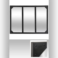 Miroir "lola" 54x74cm noir