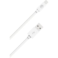Bigben connected câble usb a/lightning 50cm blanc - 100% plastique recyclé CBLMFI50CMRW