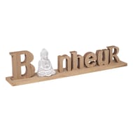 Mot avec bouddha 52x8x11.5cm