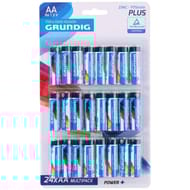 Grundig piles salines  aa x24