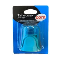 Cora - Taille-crayons plastique avec réservoir