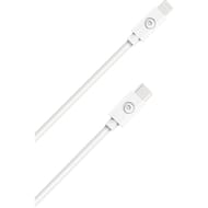 Bigben connected câble usb c/lightning 50cm blanc - 100% plastique recyclé CBLMFIC50CMRW