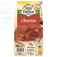 Isla Délice chorizo halal 15 tranches 120g