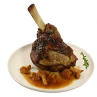 Souris d'agneau, jus aux girolles