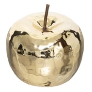 Pomme ceramique" pamela"dore h14cm