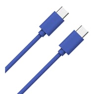 Wow câble usb c/usb c 1m 3a bleu WOWCBLCC1MBL
