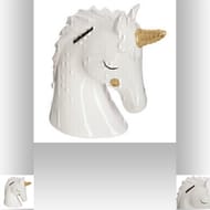 Tirelire licorne h16cm