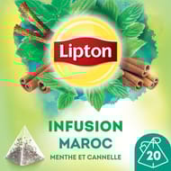 Lipton infusion maroc à la menthe et aux épices x20 - 40g