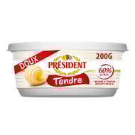 Président beurrier tendre doux 60% mg 200g