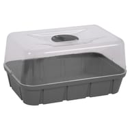 Mini serre de culture - taille m - gris anthracite