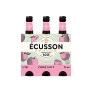 Ecusson rosé naturel 3x33cl vol.3%