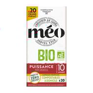 Méo capsules bio puissance home compost x20 106g