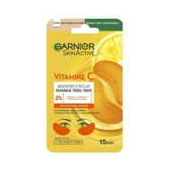 Garnier skinactive masque tissu yeux booster d'éclat 15 min