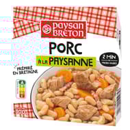 Paysan breton barquette micro-ondable porc paysanne 300g