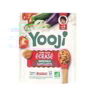 Yooji écrasé façon ratatouille bio dès 8 mois 20 portions 400g