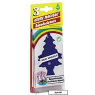 Arbre magique lot de 3 désodorisants sport