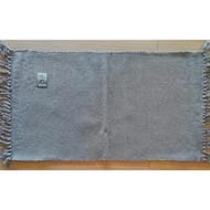 Arvix tapis lirette coton uni 45x75 avec franges