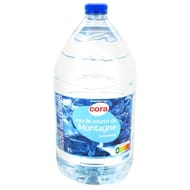 Cora eau de source de montagne Roches des Ecrins 5l