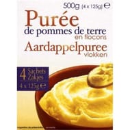 Purée de pommes de terre nature 4 x 125g