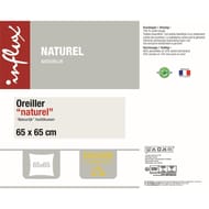 Influx oreiller naturel équilibre 65x65cm