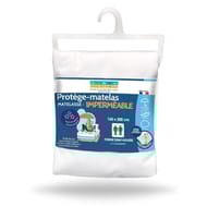 Linge des familles protège-matelas 160x200cm matelassé imperméable