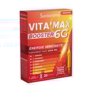 Santarome vita'max booster 6g  ampoules x20