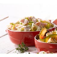 Salade de poireaux et jambon