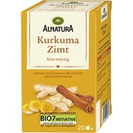 Alnatura infusion de curcuma et de canelle bio 40g