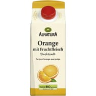 Alnatura pur jus d'orange avec pulpe bio 0.75l