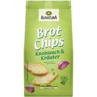 Alnatura chips de pain ail et herbes bio 100g